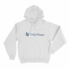 Dollys Dream Butterfly Unisex Hoodie White